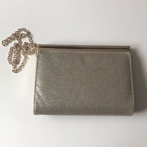 ALDO GLAM GOLD EVENING CLUTCH